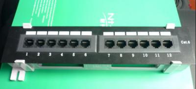 12 port rj45 patch panel NT-P047 (12 порта RJ-45 патч-панели NT-P047)